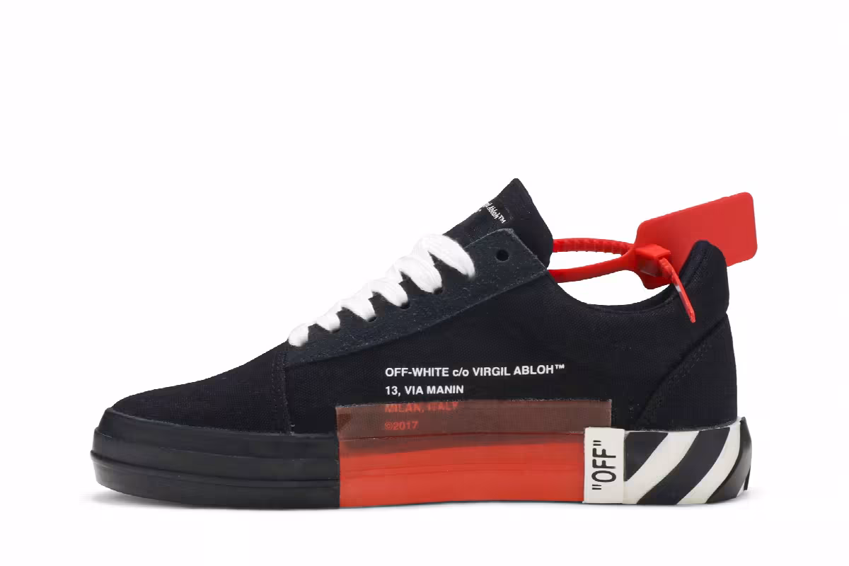 Off-White Women's Vulc Low Top Black, view 4
