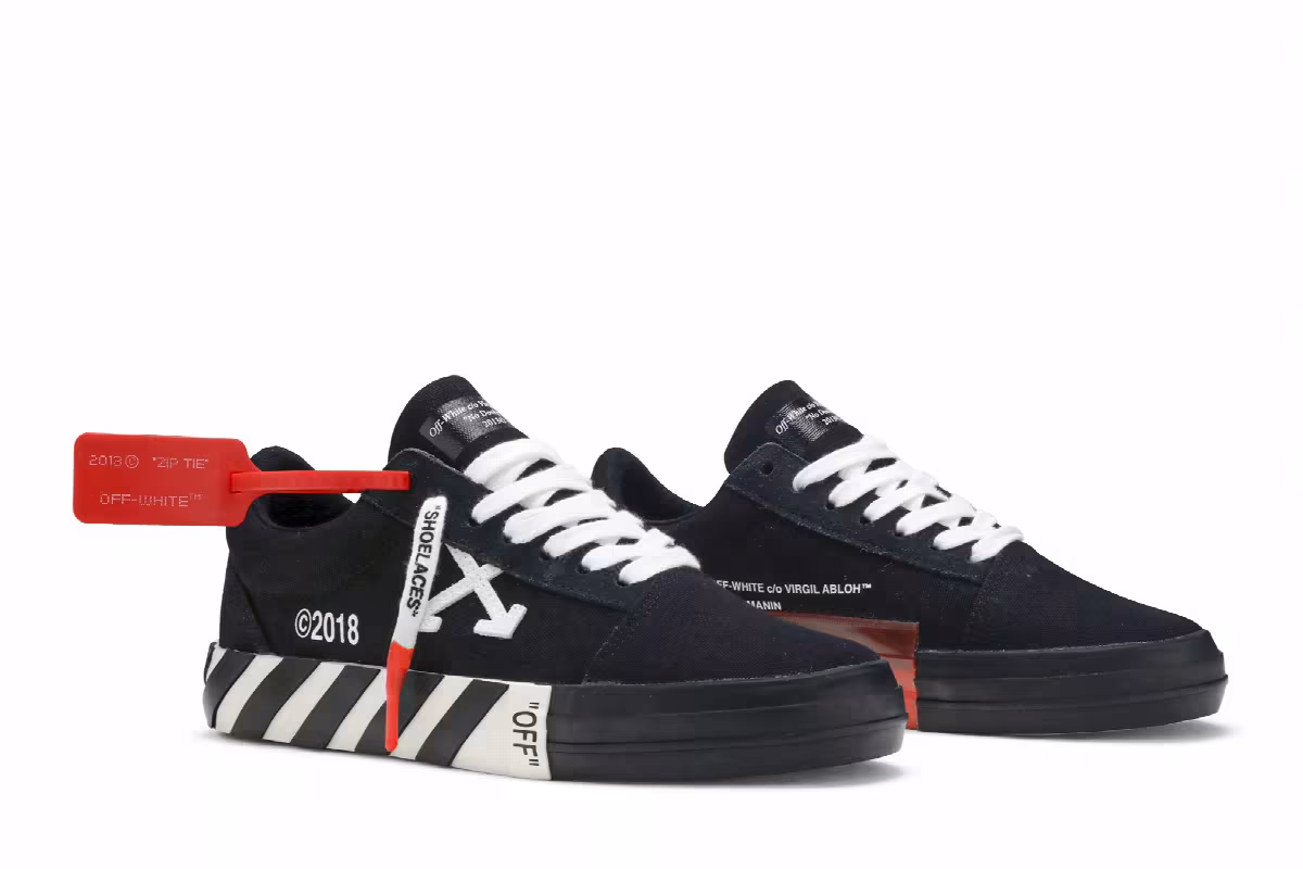 Off-White Women's Vulc Low Top Black, view 9