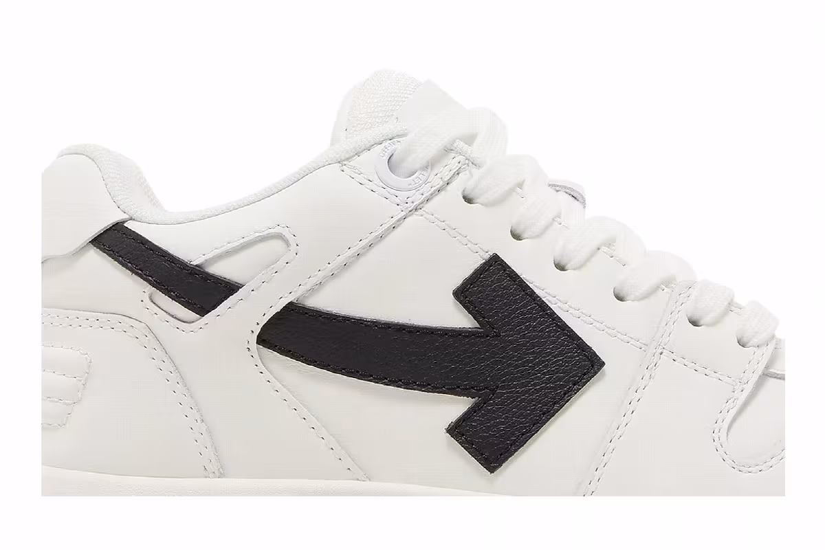 Off-White Women's Out of Office Low White Black, view 3