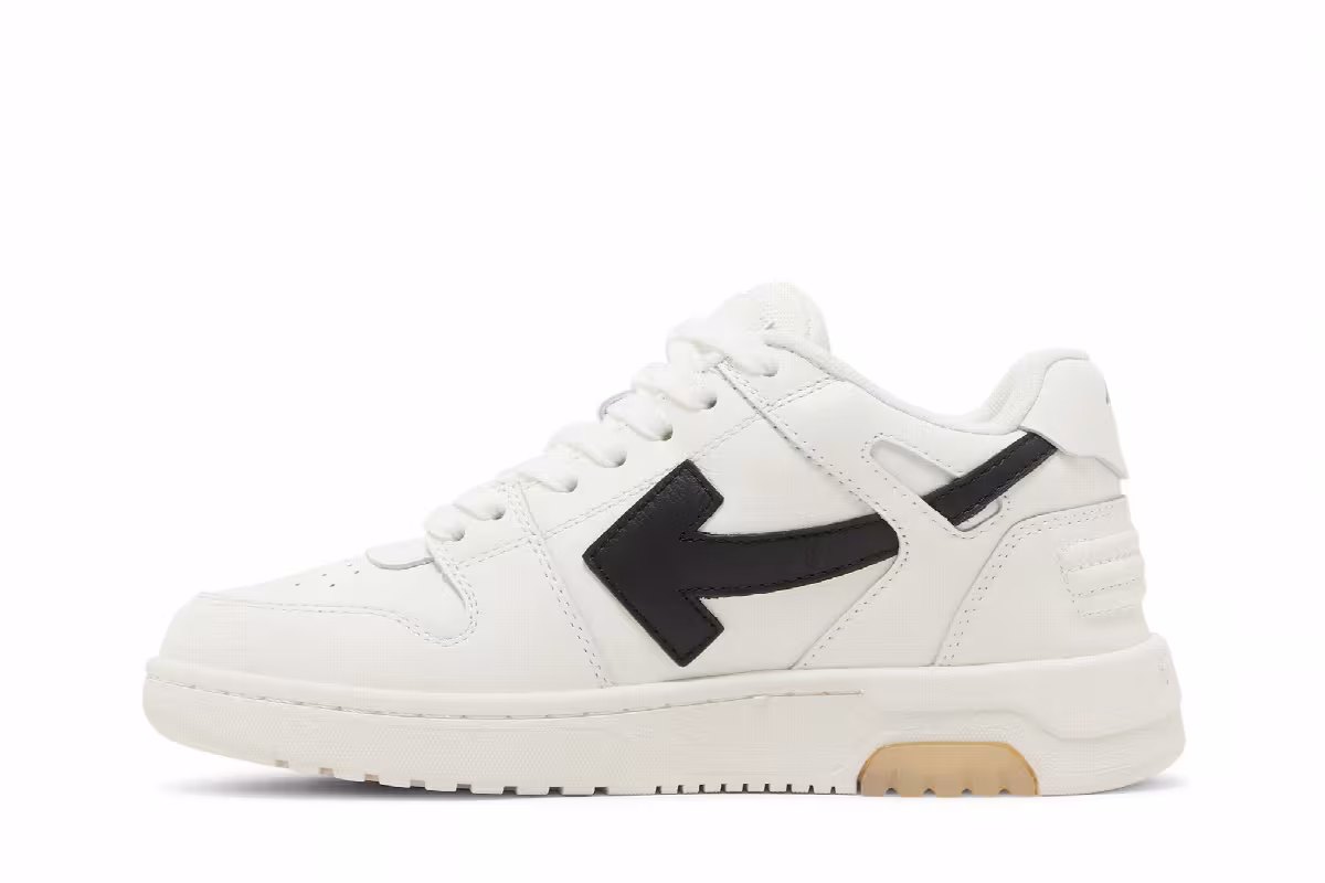 Off-White Women's Out of Office Low White Black, view 4
