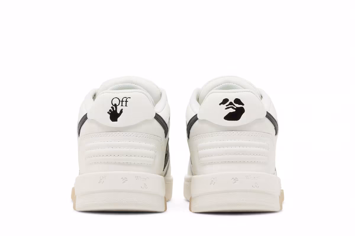 Off-White Women's Out of Office Low White Black, view 7