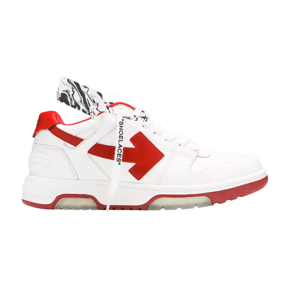 Off-White Out of Office White Red