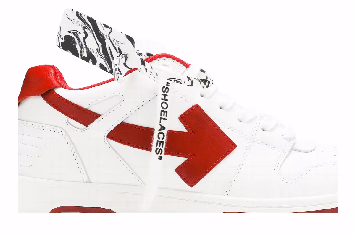 Off-White Out of Office White Red, view 3