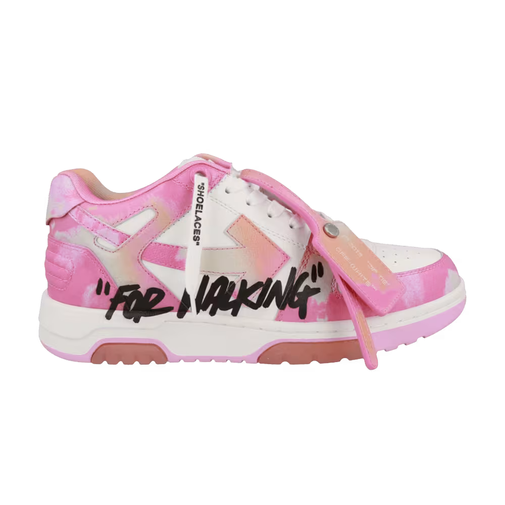 Off-White Out of Office For Walking - Pink Tie Dye