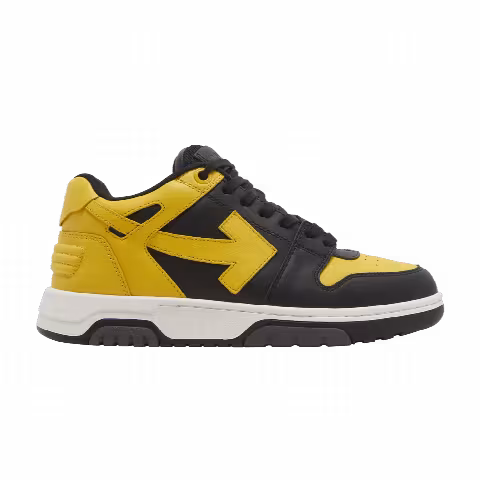 Off-White Out of Office 'Black Lemon Yellow'