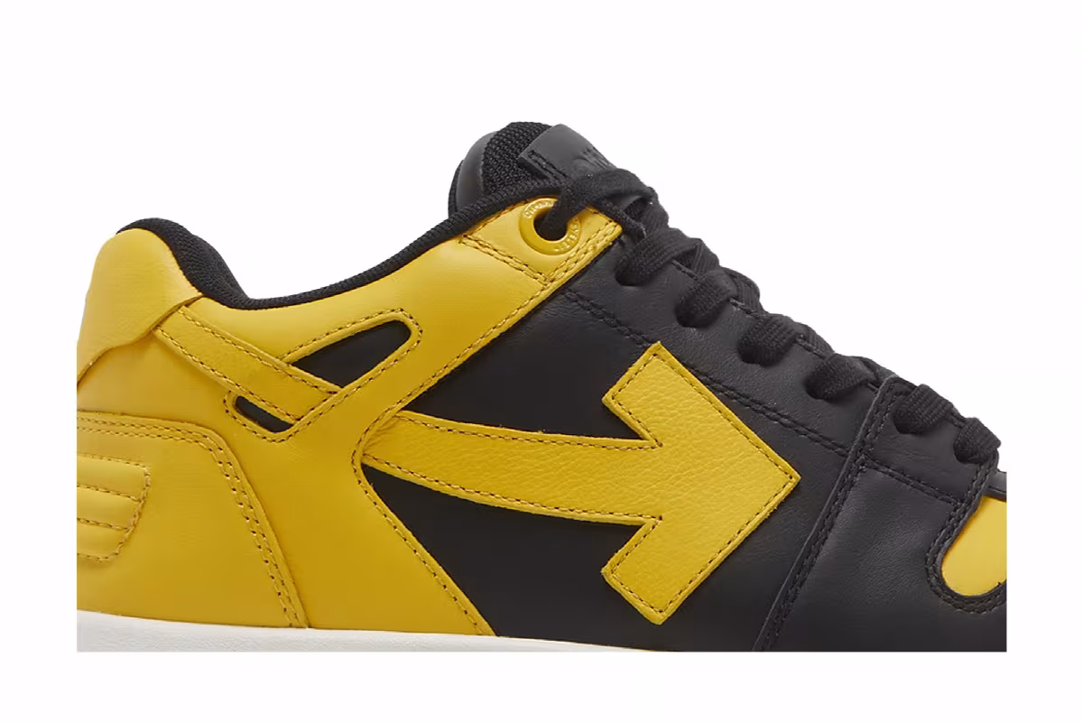 Off-White Out of Office Black Lemon Yellow, view 3