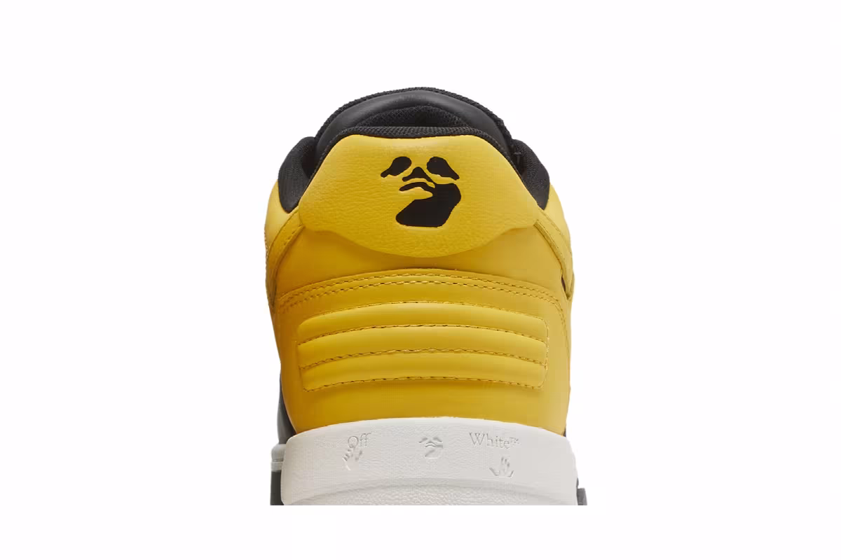 Off-White Out of Office Black Lemon Yellow, view 8
