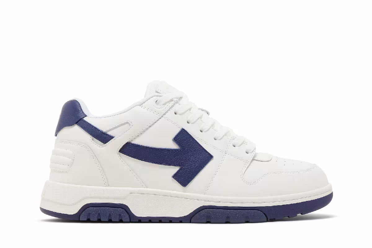 Off-White Out of Office White Navy Blue, view 2