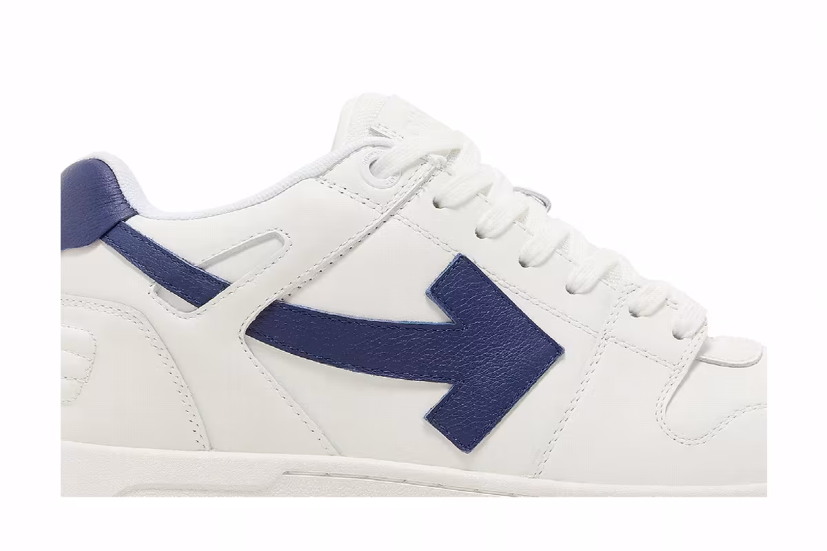 Off-White Out of Office White Navy Blue, view 3