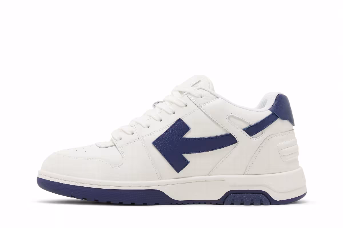 Off-White Out of Office White Navy Blue, view 4