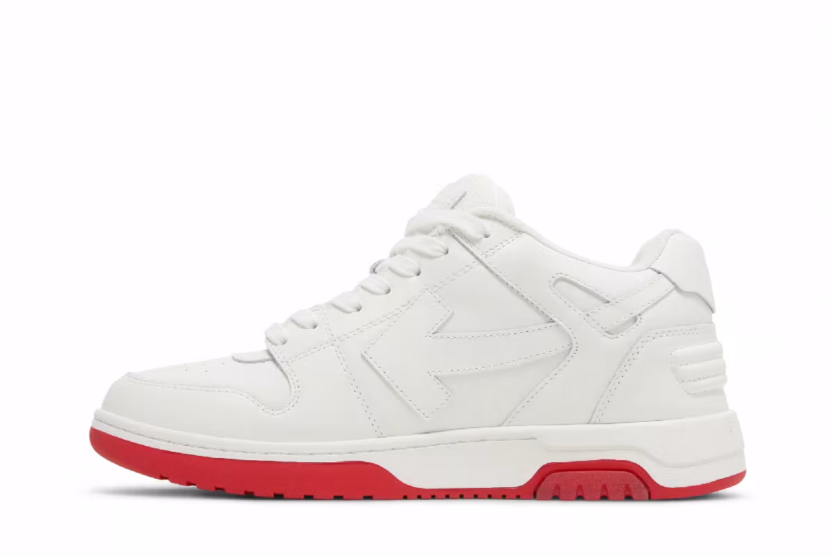 Off-White Out of Office Low For Walking - White Red 2022, view 4