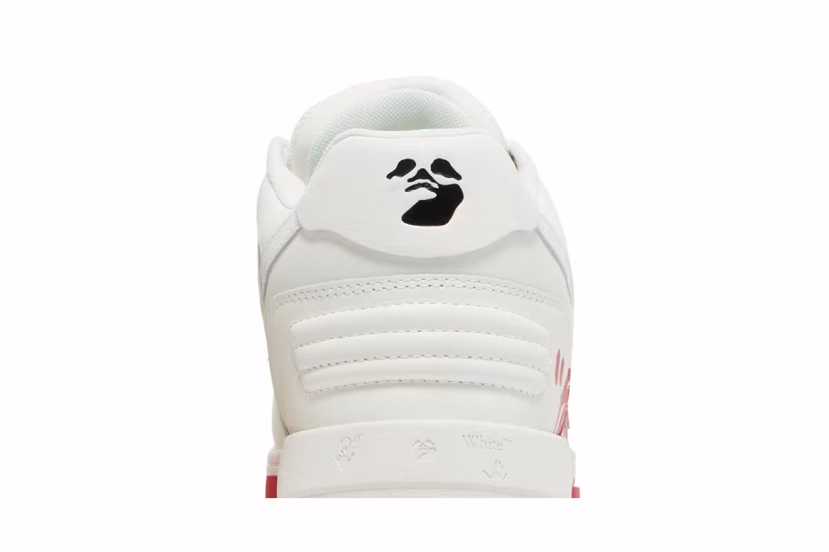 Off-White Out of Office Low For Walking - White Red 2022, view 8
