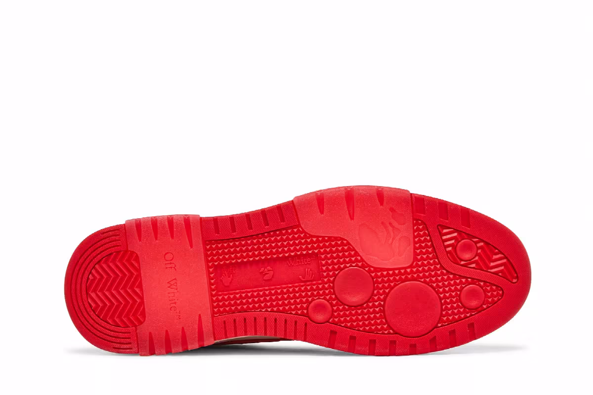 Off-White Out of Office Low White Red, view 5