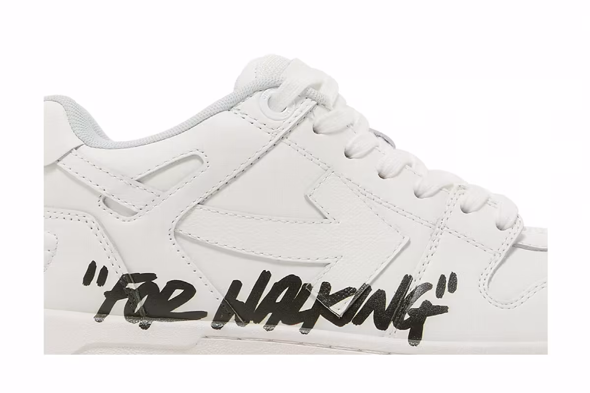 Off-White Women's Out of Office For Walking - White Black, view 3