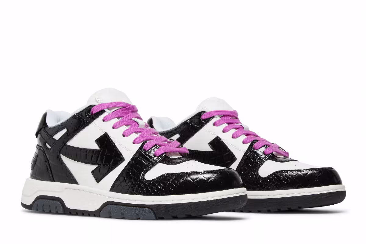Off-White Women's Out of Office Black Deep Pink, view 9