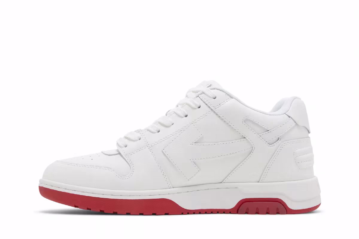 Off-White Out of Office Low For Walking - White Red 2023, view 4