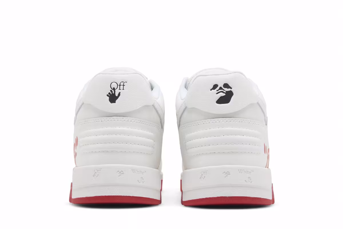 Off-White Out of Office Low For Walking - White Red 2023, view 7