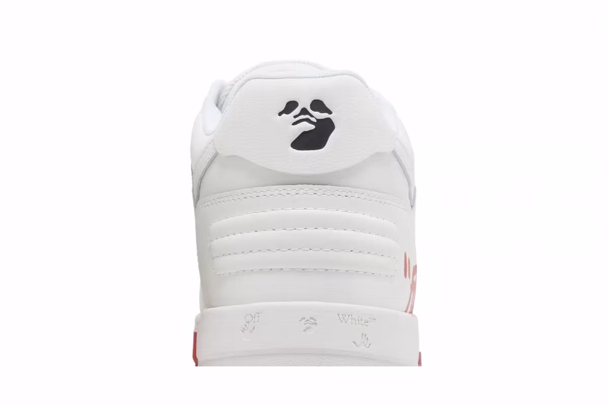 Off-White Out of Office Low For Walking - White Red 2023, view 8