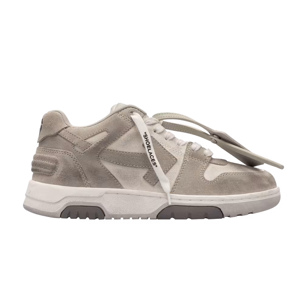 Off-White Out of Office Low Vintage Suede - Grey