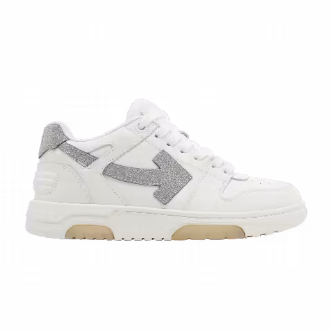 Off-White Wmns Out of Office 'White Silver Glitter'