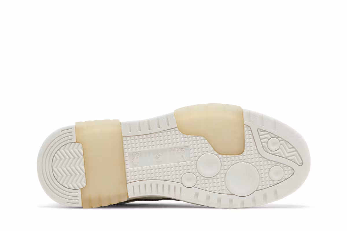 Off-White Women's Out of Office White Silver Glitter, view 5