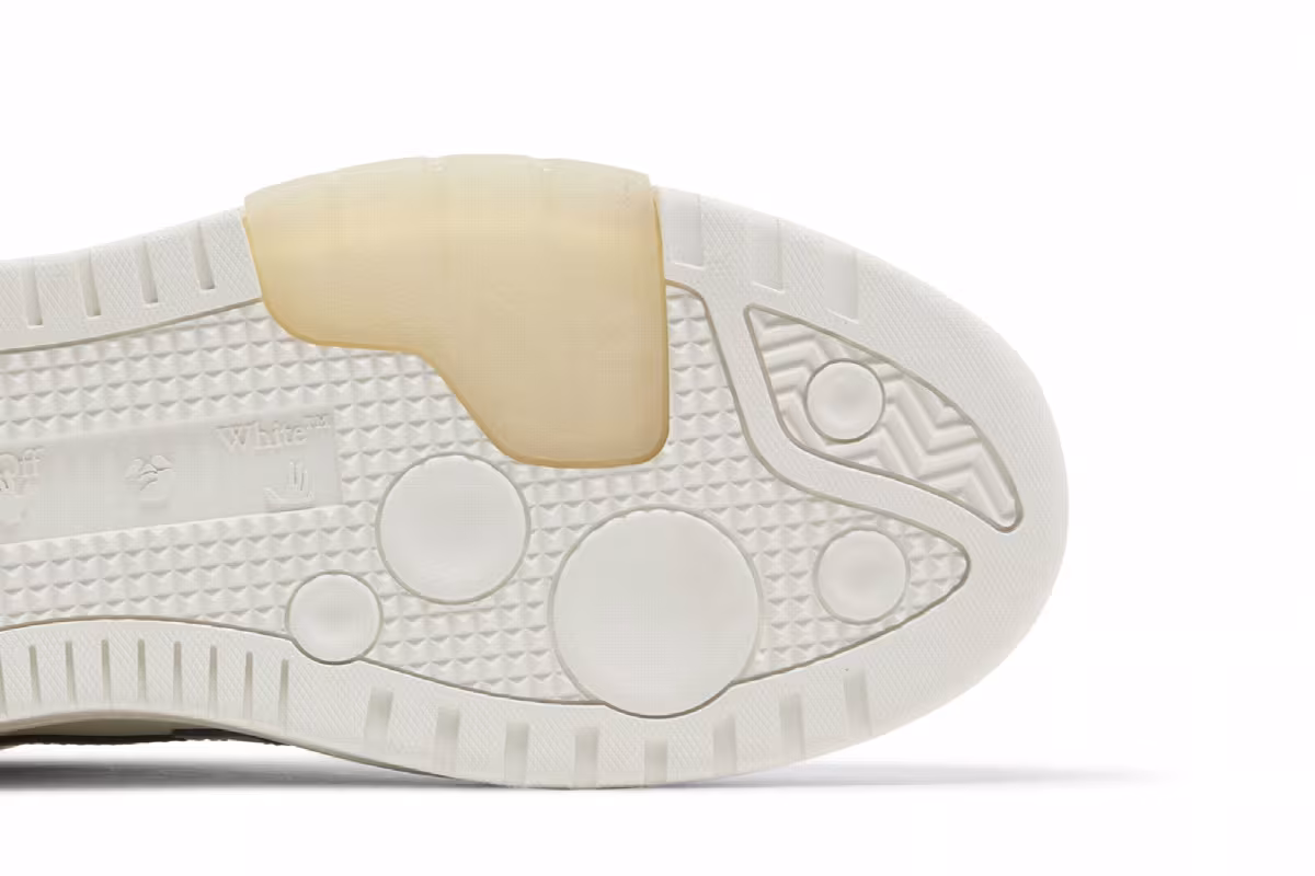 Off-White Women's Out of Office White Silver Glitter, view 6