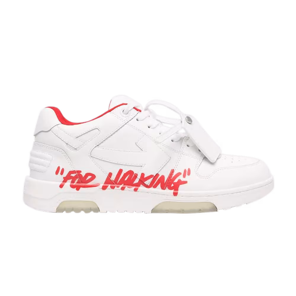 Off-White Out of Office For Walking - White Red