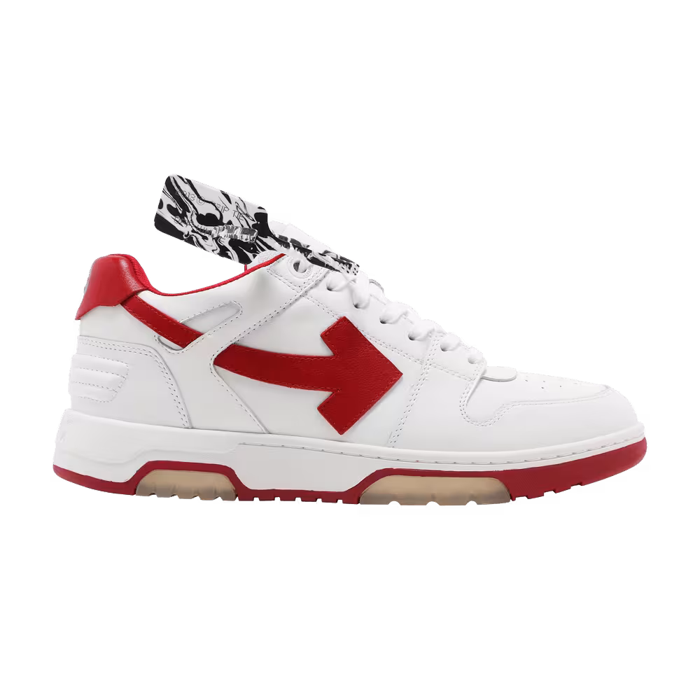 Off-White Out of Office Low White Red