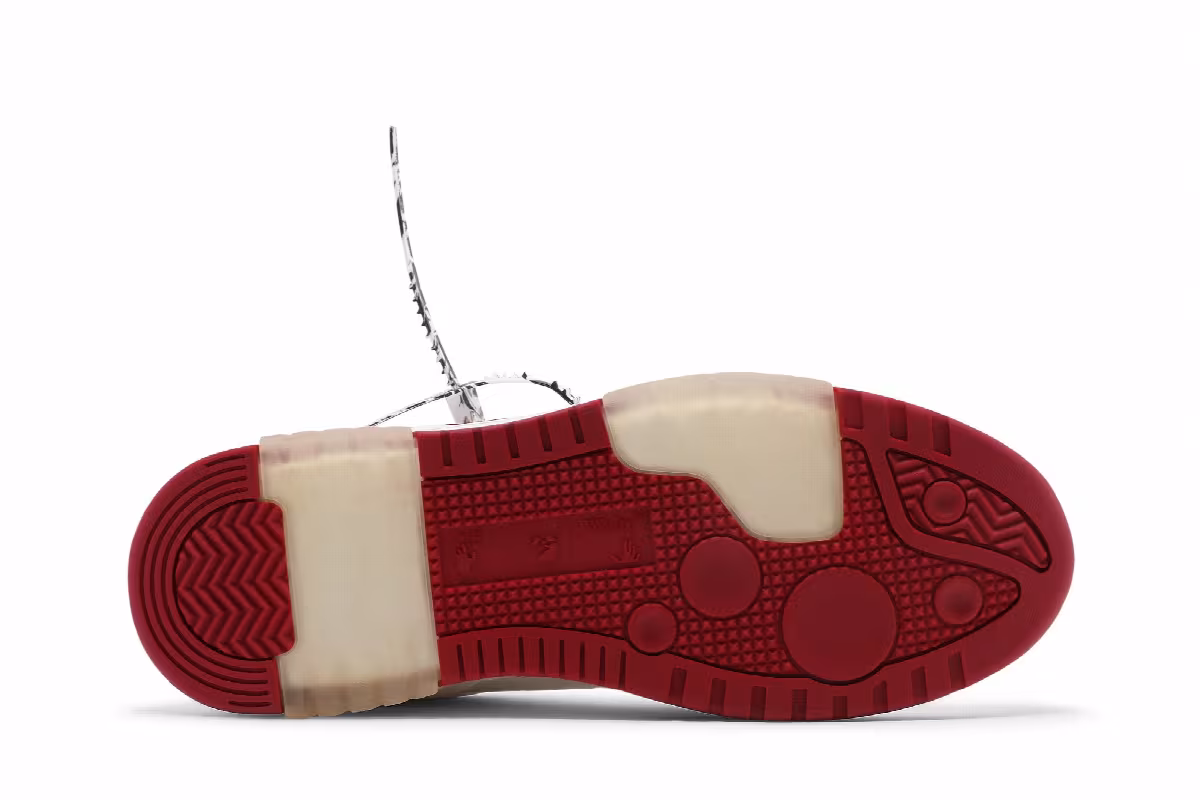 Off-White Out of Office Low White Red, view 5