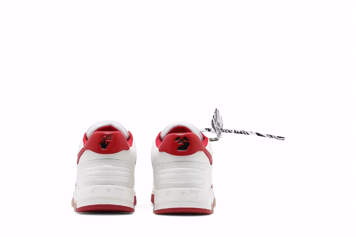 Off-White Out of Office Low White Red, view 7