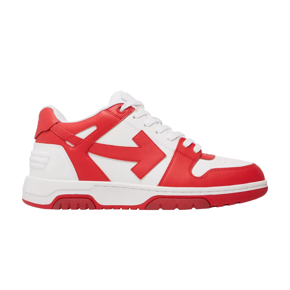 Off-White Out of Office Red White