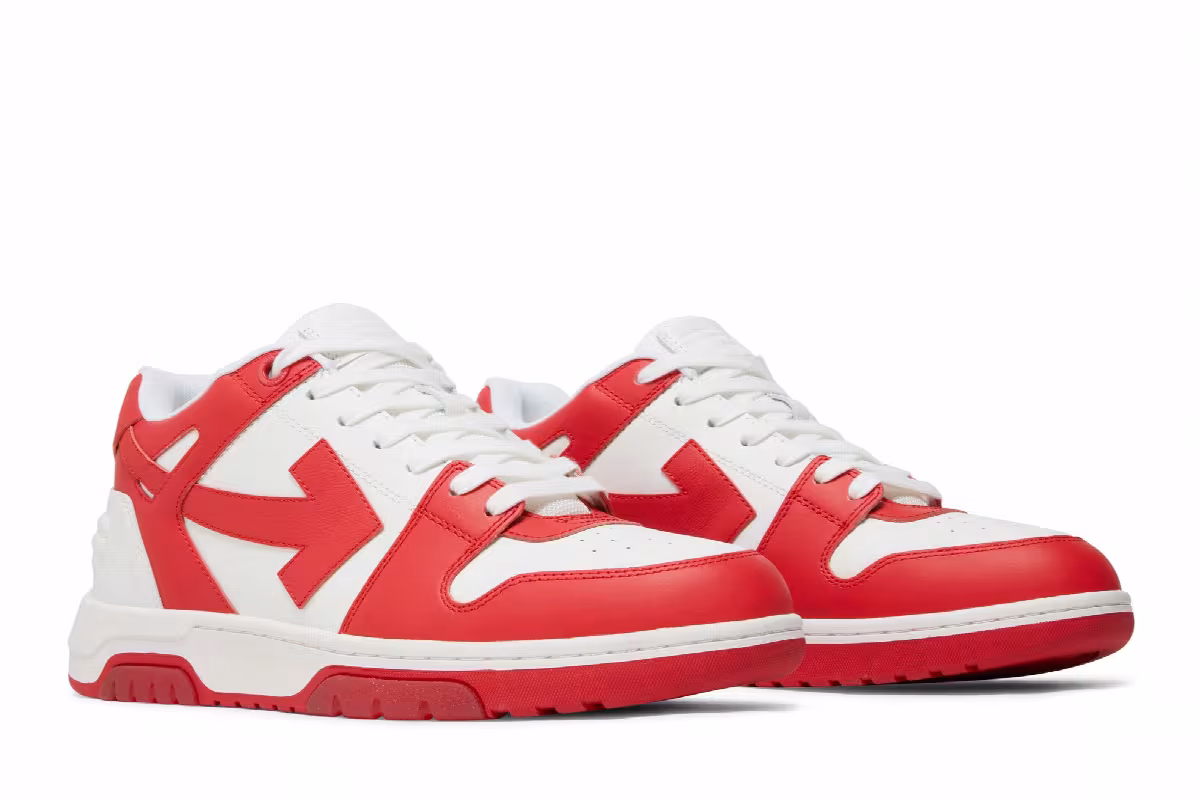 Off-White Out of Office Red White, view 9