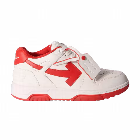 Off-White Out of Office 'White Red'