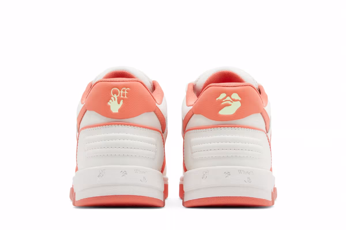 Off-White Women's Out Of Office Outlined - White Coral Red, view 7