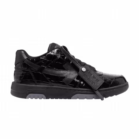 Off-White Out of Office 'Black Crocodile'