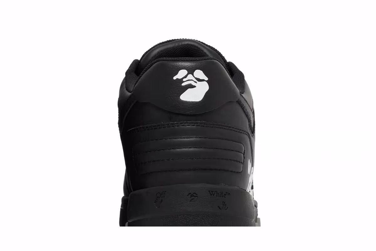 Off-White Out of Office Low For Walking - Black White, view 8
