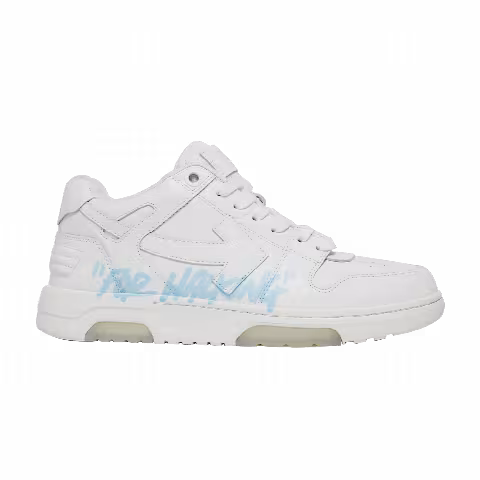 Off-White Out of Office 'For Walking - White Light Blue'
