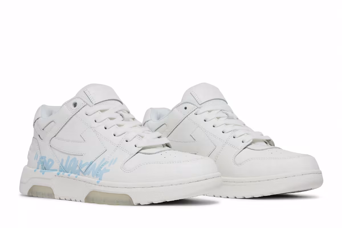 Off-White Out of Office For Walking - White Light Blue, view 9