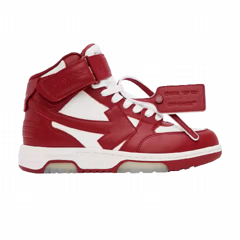 Off-White Wmns Out of Office Mid 'Red White'