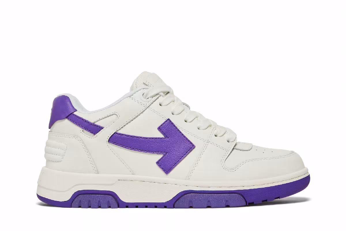 Off-White Women's Out Of Office White Dark Purple, view 2