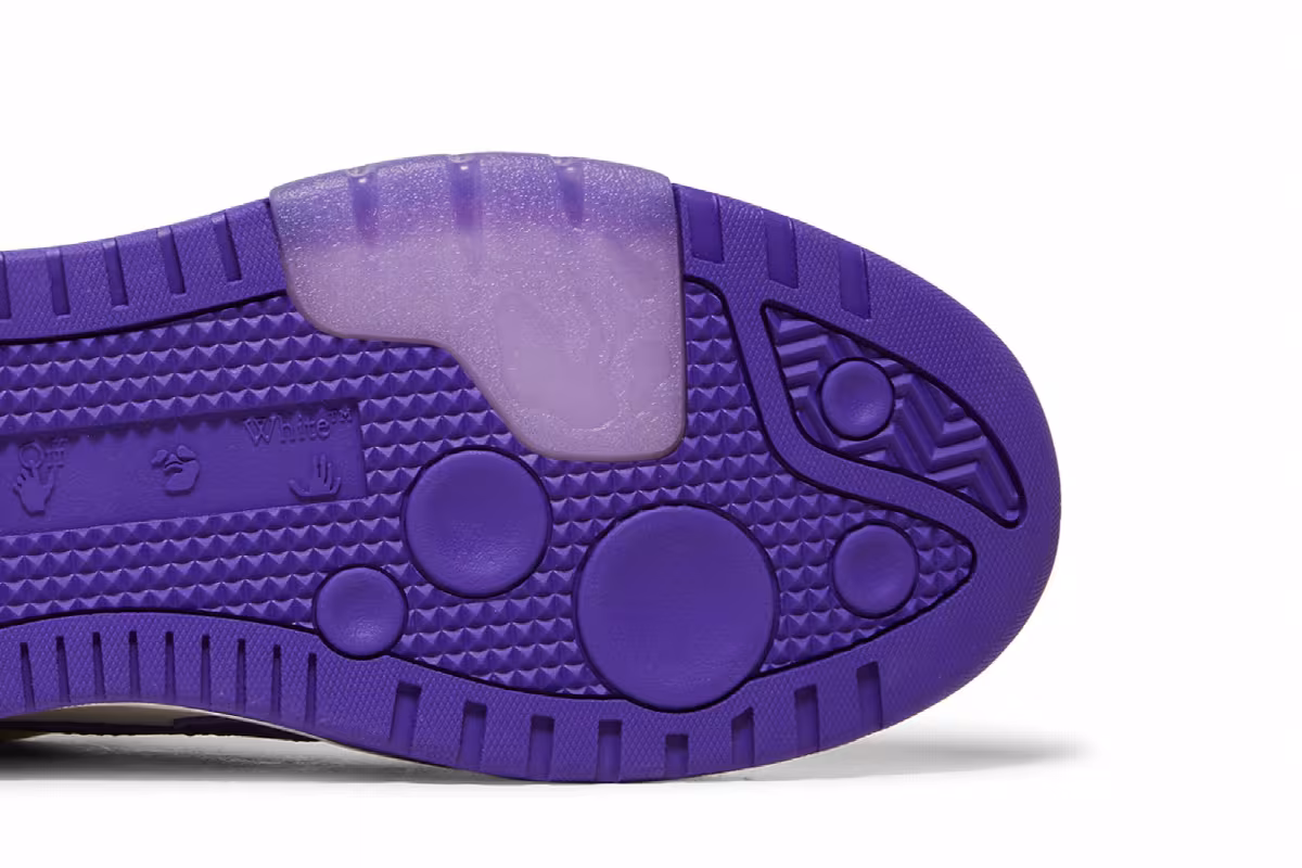 Off-White Women's Out Of Office White Dark Purple, view 6