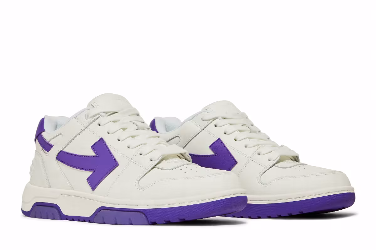 Off-White Women's Out Of Office White Dark Purple, view 9