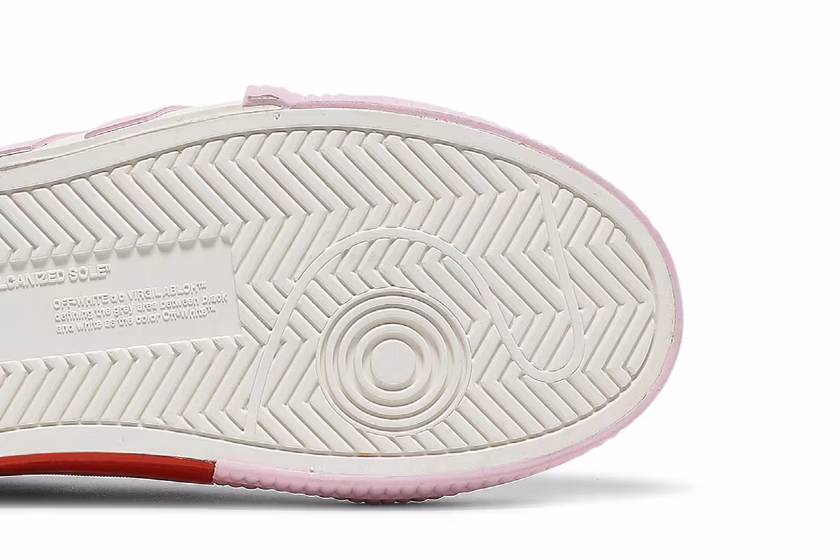 Off-White Women's Vulc Sneaker White Pink 2021, view 6