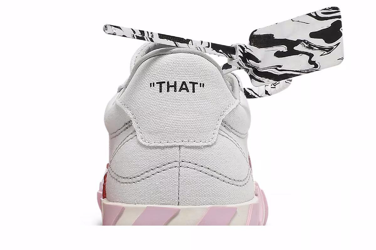 Off-White Women's Vulc Sneaker White Pink 2021, view 8