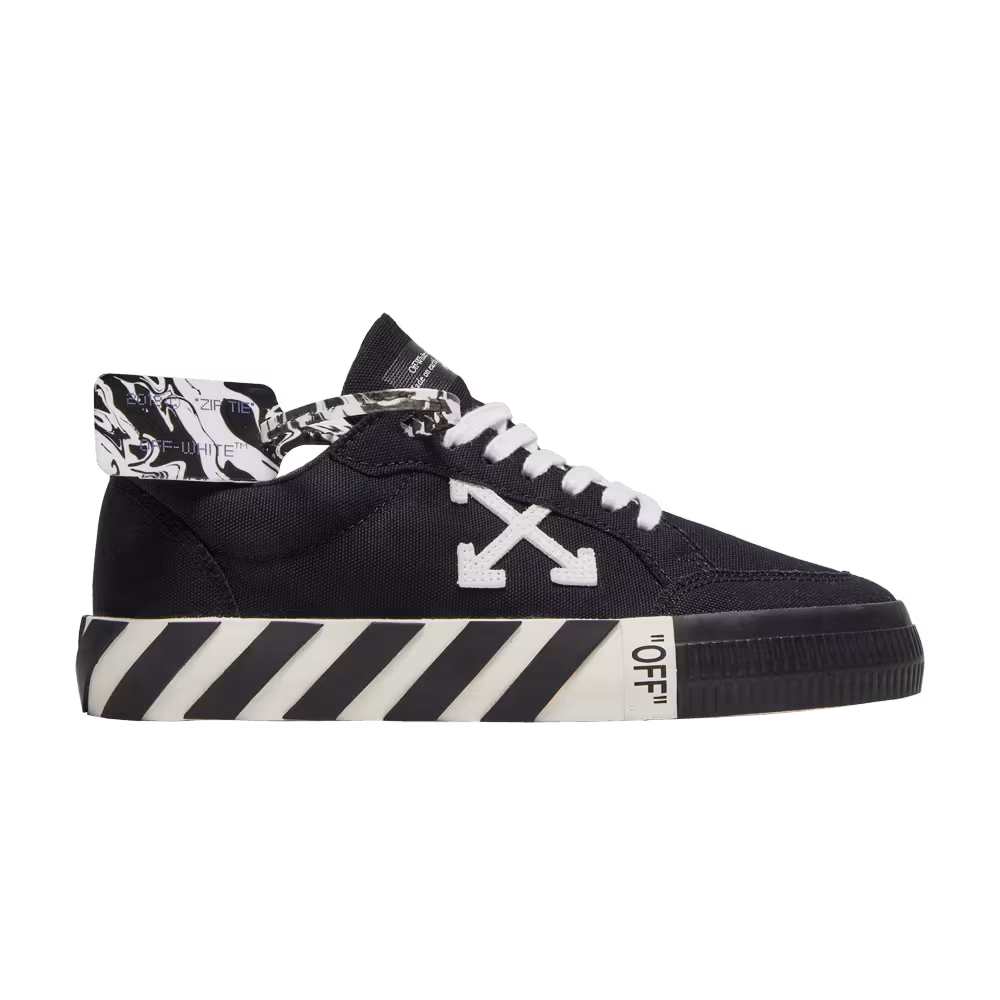 Off-White Vulc Low Black White
