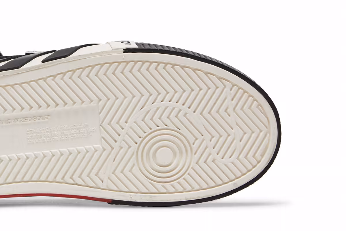 Off-White Vulc Low Black White, view 6