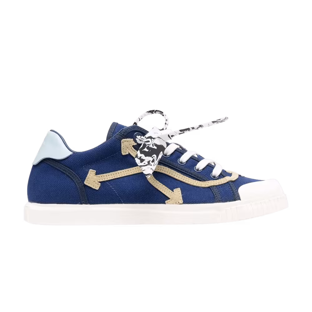 Off-White Vulcanized Low Blue