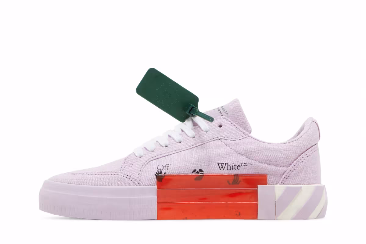 Off-White Women's Vulc Sneaker Lilac, view 4
