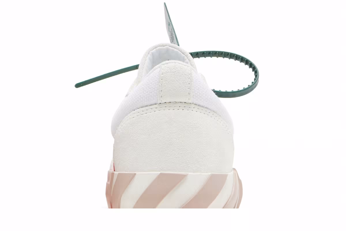 Off-White Women's Vulc Sneaker White Light Pink, view 8