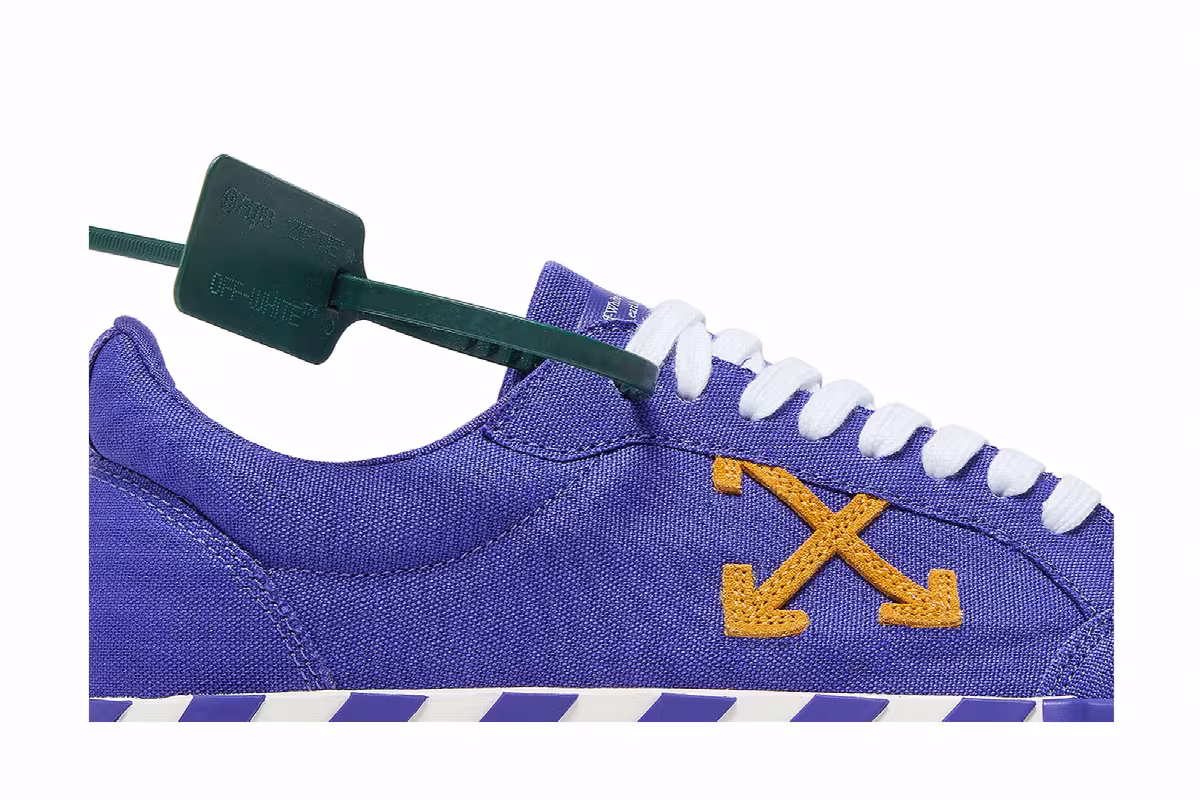 Off-White Vulc Sneaker Ultra Violet Yellow, view 3